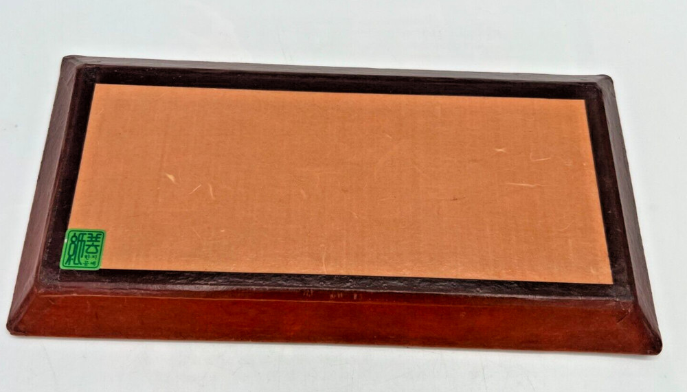 Vintage Korean MCM Rectangular Speckled Cream Tray