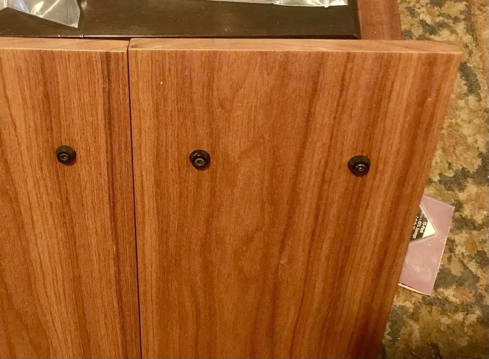 Otari MX5050 Custom Side Covers (Solid Macacauba) and hardware.