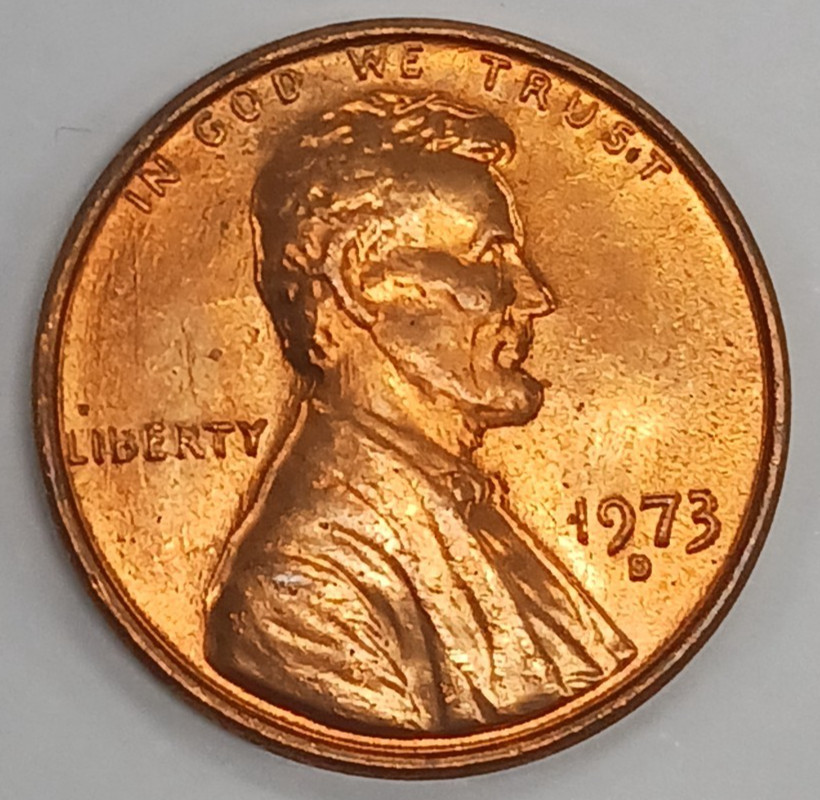 1973-D Lincoln Cent BU Red Uncirculated