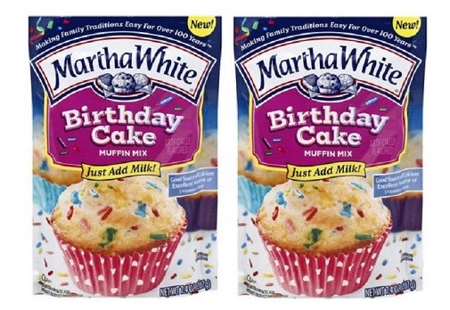 Martha White Birthday Cake Muffin Mix 2 Pack