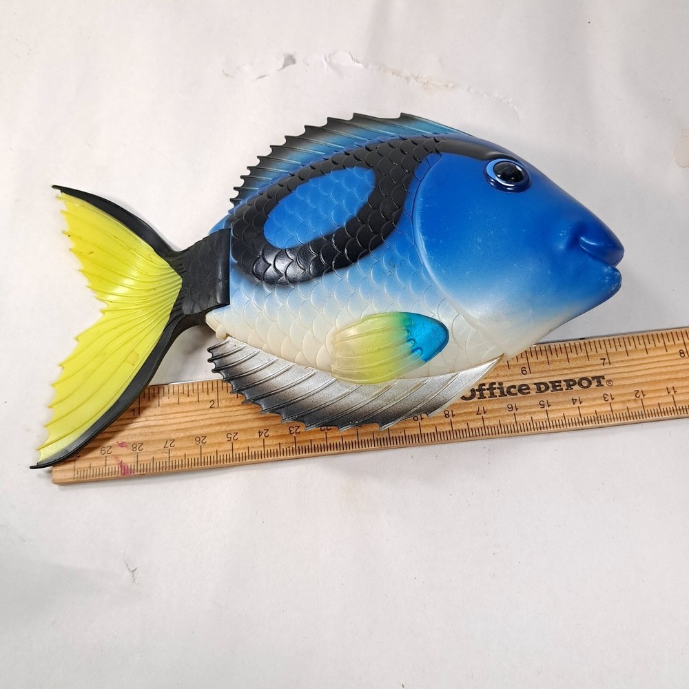 Vintage Swim Ways Rainbow Reef Magic Action Mini Trigger Fish Tropical 2004 READ