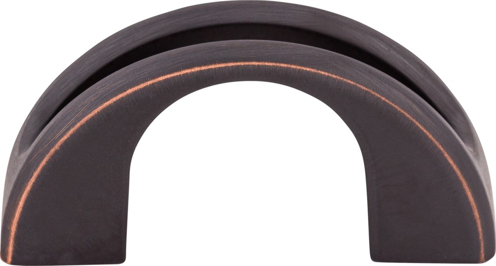 Top Knobs TK617UM Tango U Finger Pull 2" (c-c) Umbrio