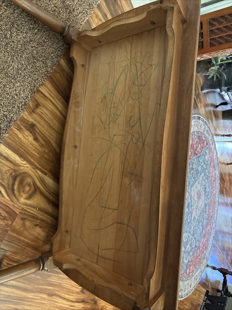 VTG-solid is Maple Coffee Table-MCM-heavy
