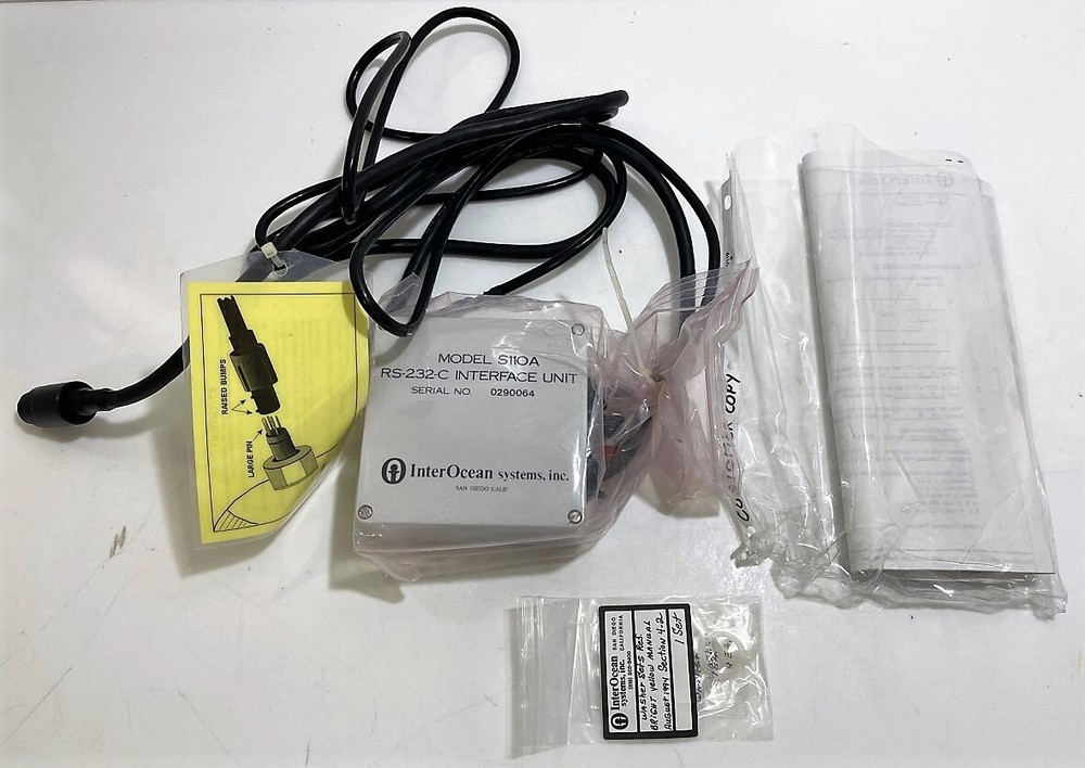 InterOcean System S4 Current Meter, DHL Ship World Wide