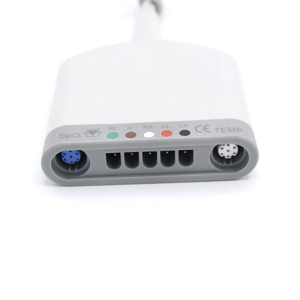 Draeger 3368391 ECG Compatible Trunk Multimed 3/5 Leads