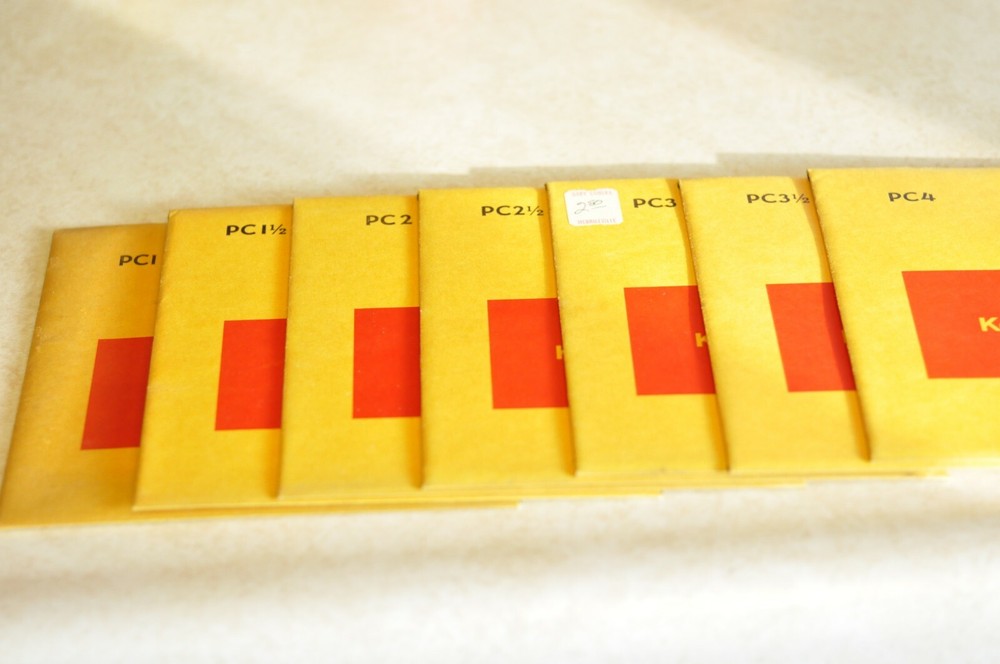 Kodak Polycontrast acetate printing filters. READ.