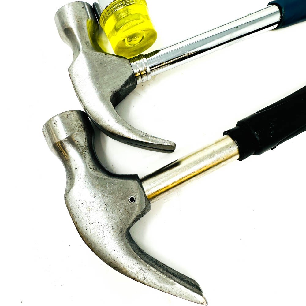Ikea and Unbranded Double Sided, Curved Claw Hammer Set, Hand Tool, 3 Pcs
