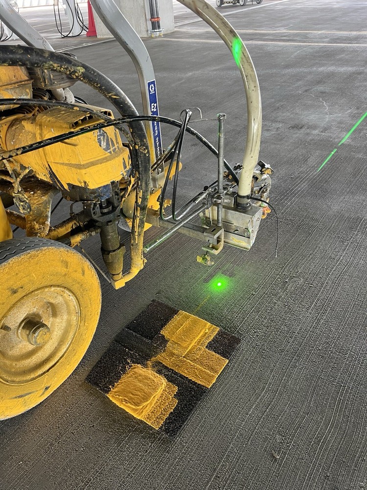 Line Laser Pointer Dot Striping Paving Sealcoating Titan Lazerguide