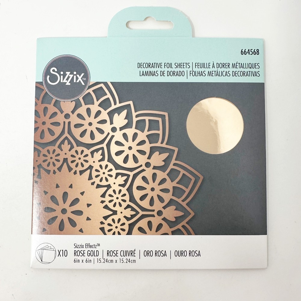 Sizzix Thinlits Impresslits Christmas Cutting Dies Metallic Paper Bundle NEW