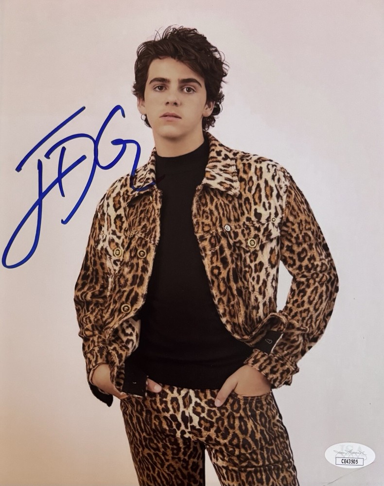Jack Dylan Grazer , From Disney's Luca , IT , Signed Autographed , 8x10 Jsa