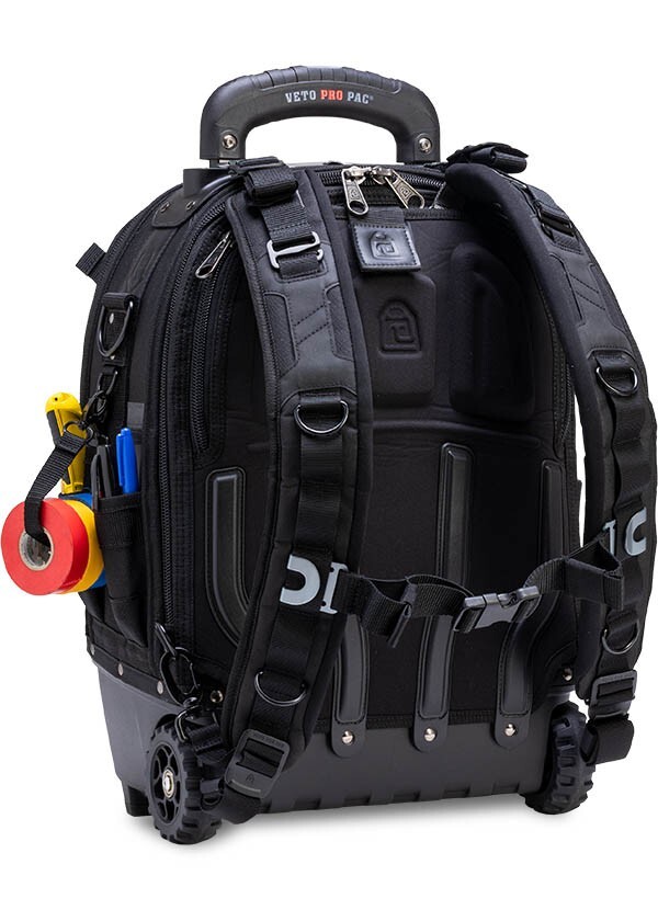 Veto Pro Pac Tech Pac Wheeler BLACKOUT Large Wheeled Backpack
