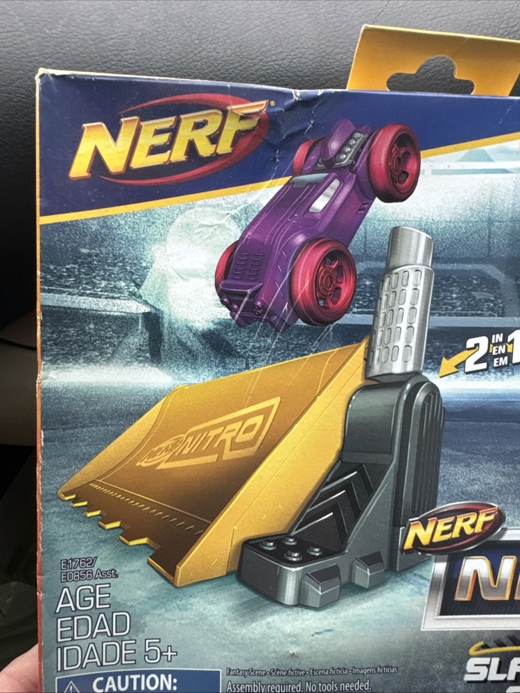Nerf Nitro Slammin’ Soar Stunt Set, New