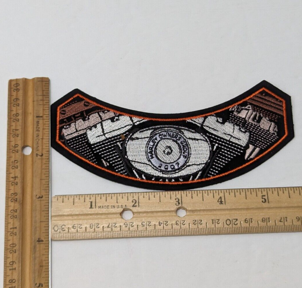 Harley Davidson HOG Harley Owners Group Vest Jacket Patch 2007