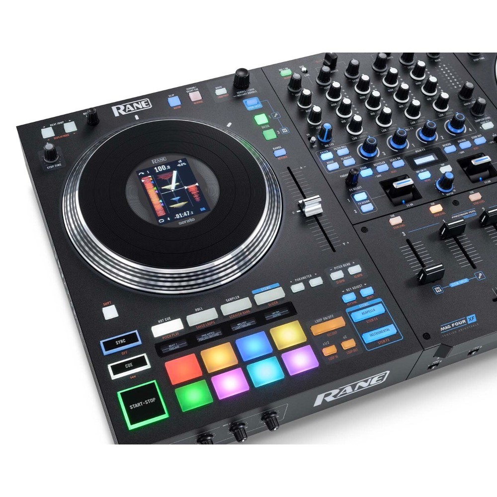 Rane PERFORMER 4-Channel Motorized Professional DJ Controller with Stems