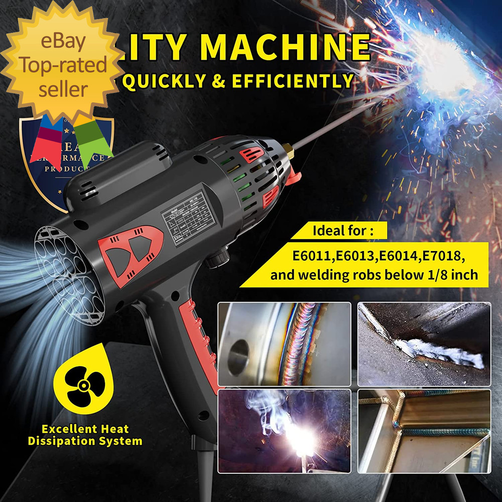 Welding Machine Handheld 110V 130Amp Portable ARC Welder Hand Held WelderMachine