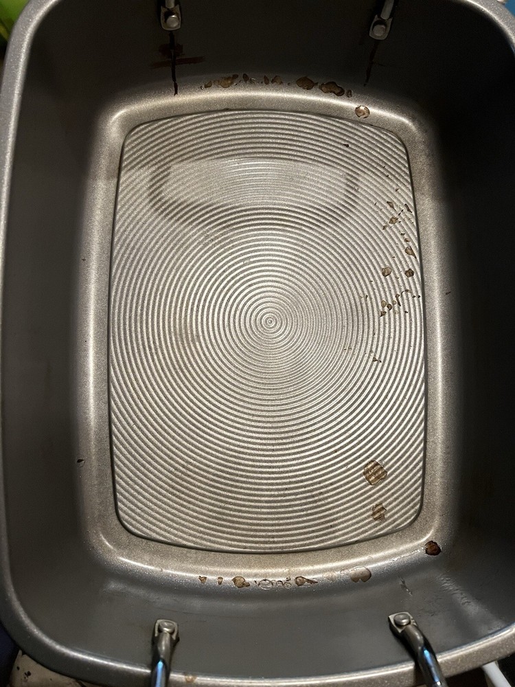 Circulon Rectangle Roaster Pan with Rack Roasting For 24lb Turkey Original Box