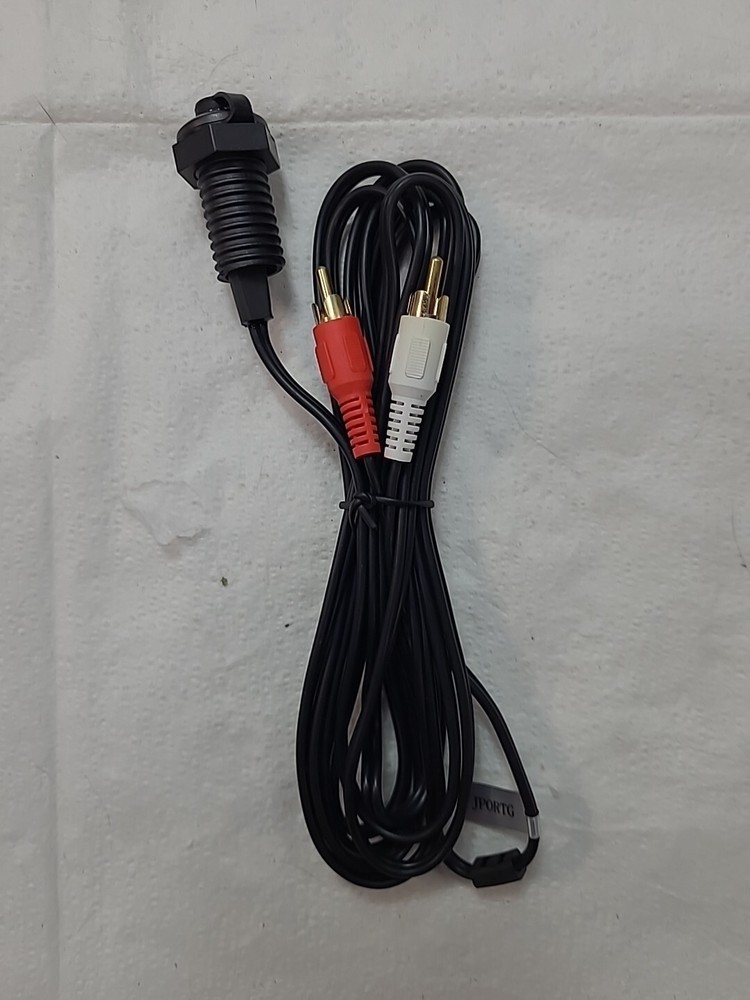 JENSEN JPORTG 1/8" Black Auxiliary Input Jack - 9ft