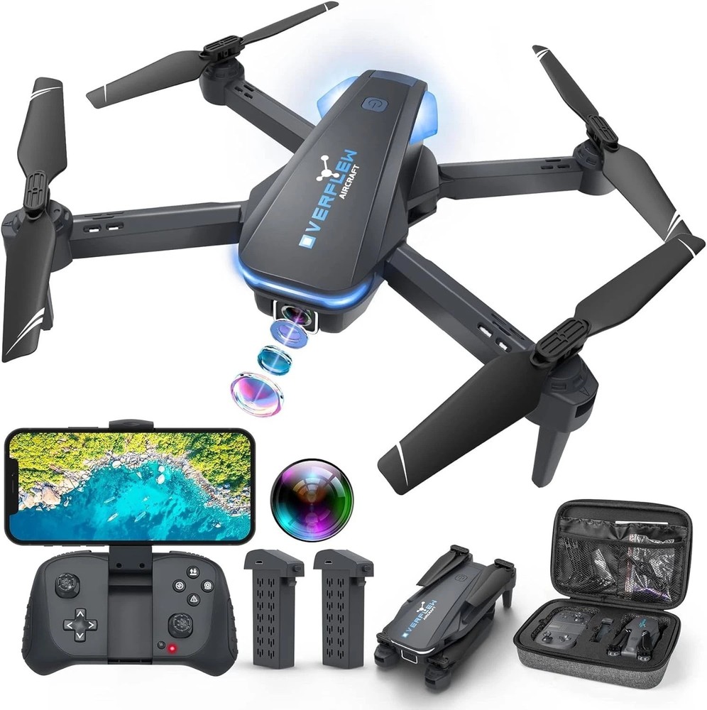 Voice Control Quadcopter with 1080P Camera, Altitude Hold