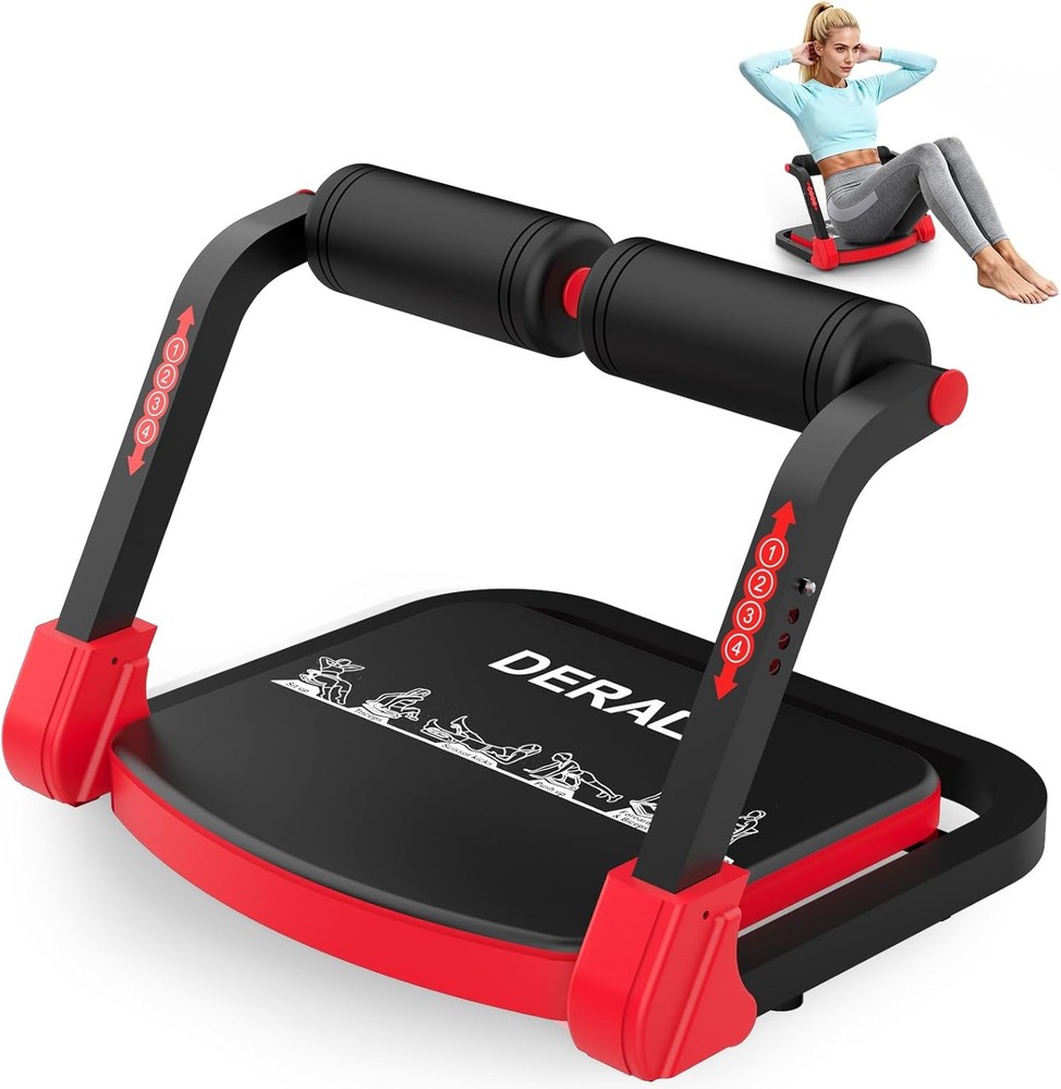 Sit Up Exercise Equipment Adjustable Ab Machine Multi-Functional Sit Up Machine