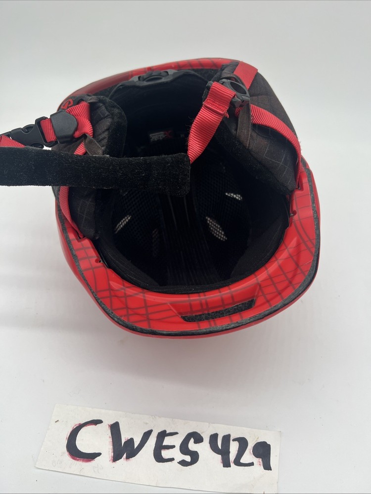 Giro X-Static Snow Ski Snowboard Helmet - Matte Red - Size: Medium Adjustable