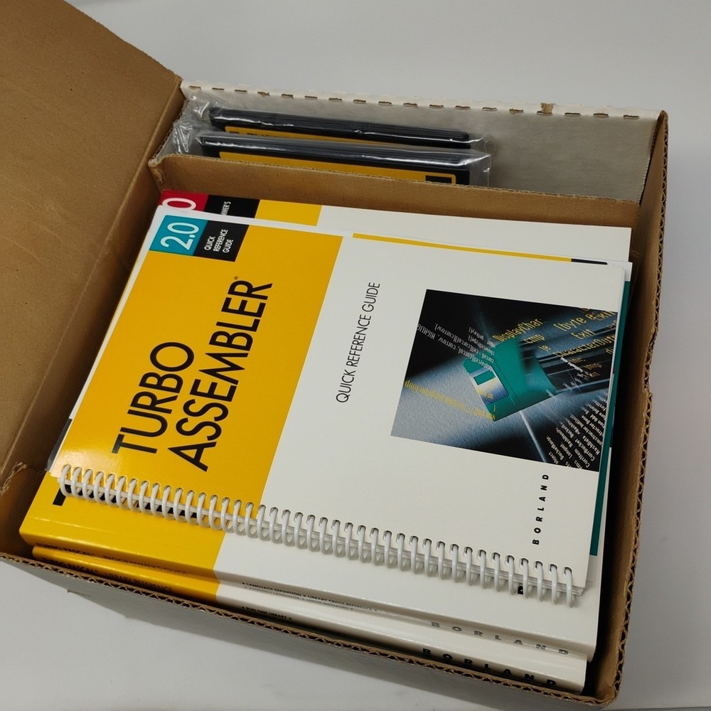 Borland Turbo Pascal With Objects Version 6.0 Professional Edition PC Software