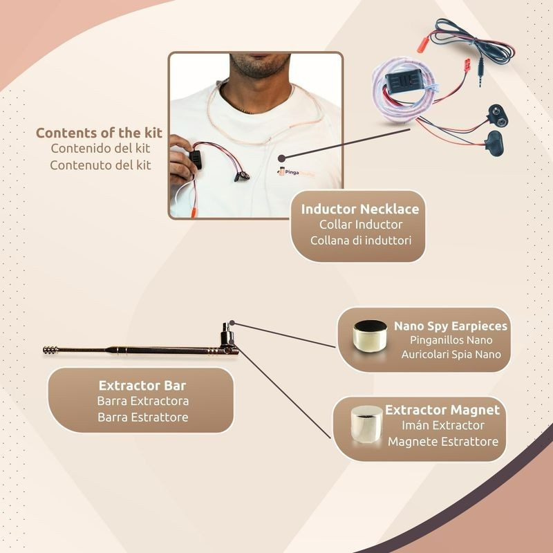 Invisible Hidden Micro Nano Tiny Earpiece Bug Mobile Phone Cheat Exam