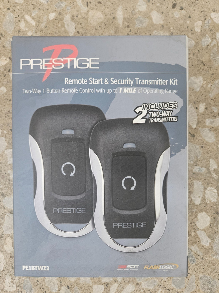 Prestige PE1BZWZ2 Remote Start & Security Transmitter Kit