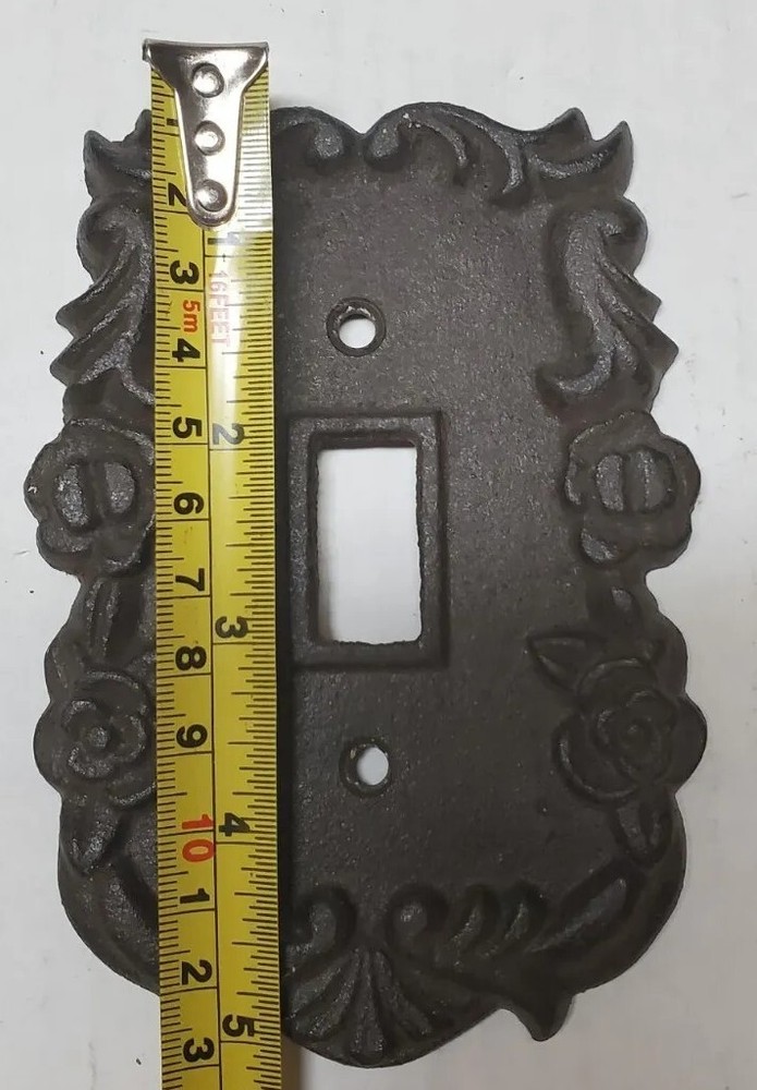 Vintage Ornate Heavy Switch Plate