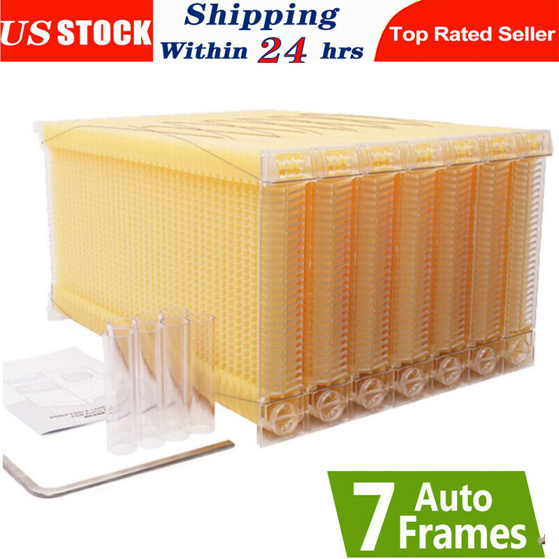Improved 7x Auto Seep Beehive Frames Beekeeping Frames Bee Frames Beehive Frames