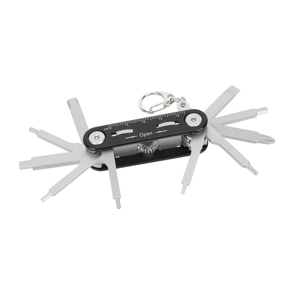 Folding Multi-Tool Set with Allen Wrenches Screwdrivers - 3521