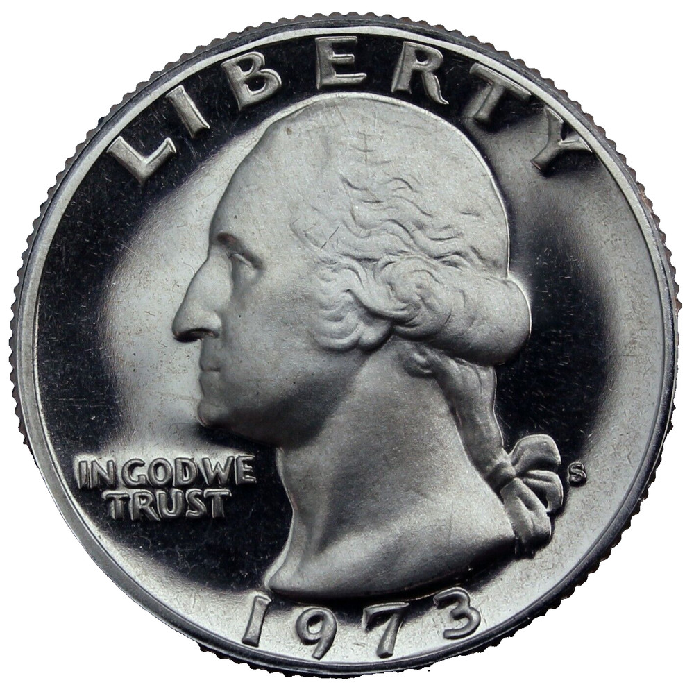 1973-S Proof Washington Quarter