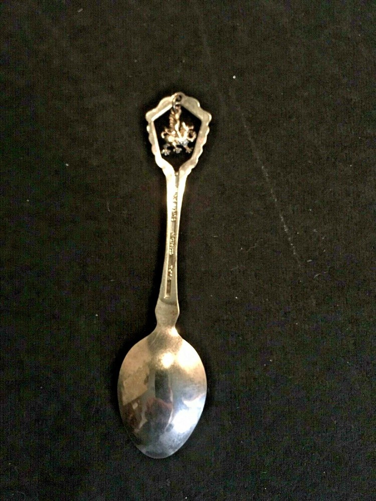 Vintage Wales Silver Plated Souvenir Spoon