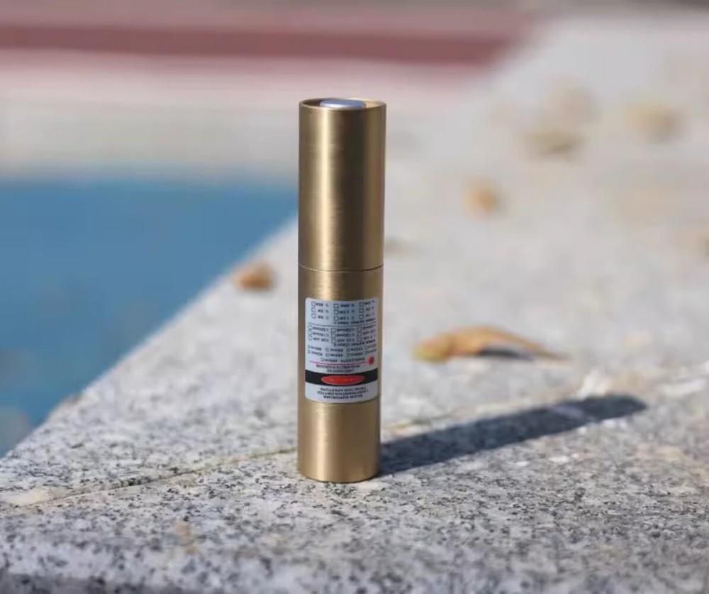 450nm Focusable Dot Small Blue Laser Pointer Visible Beam Lights LMP4B