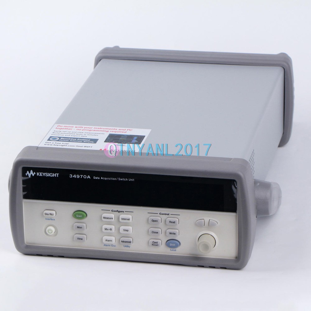 ONE NEW keysight 34970A data acquisition switch 34970A