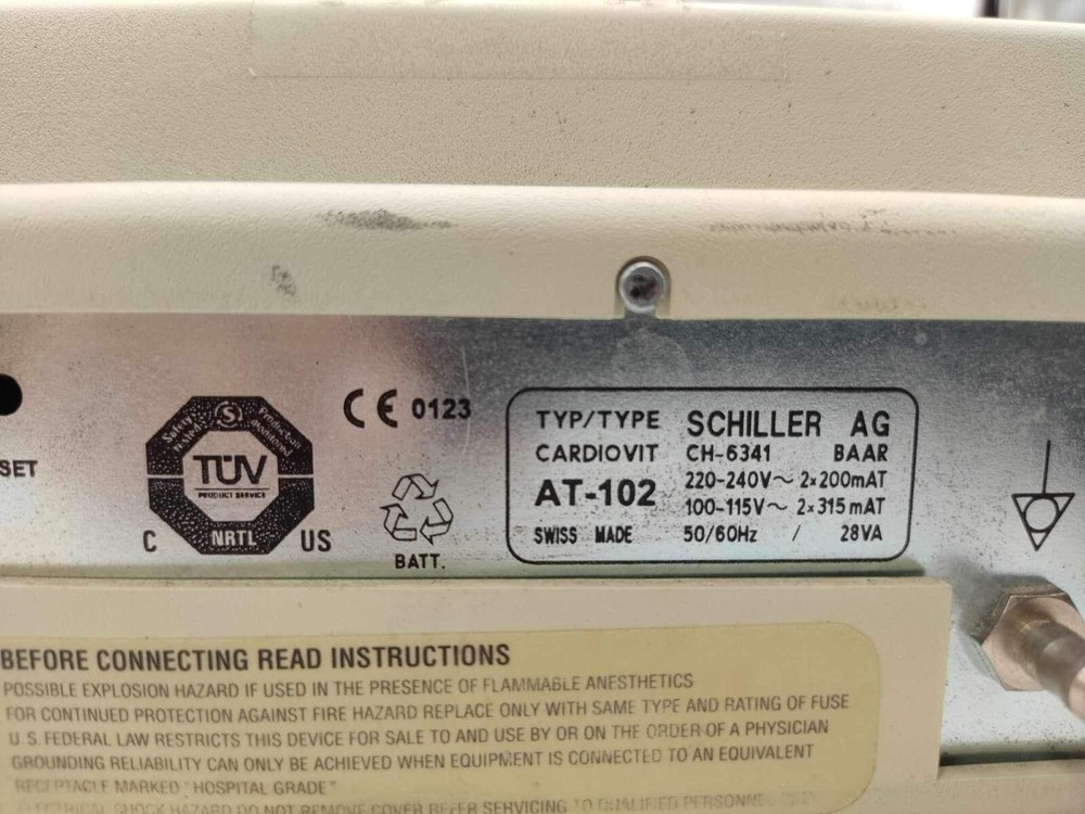 Schiller AT-102 ECG Machine
