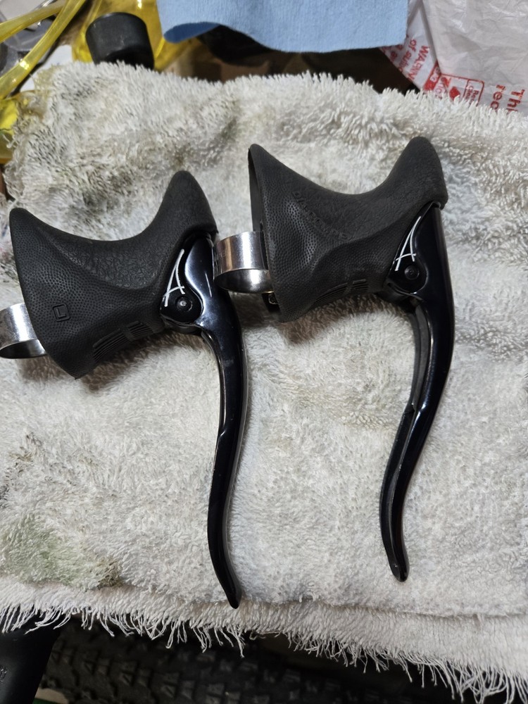 Black Dia Compe Drop Bar Brake Levers