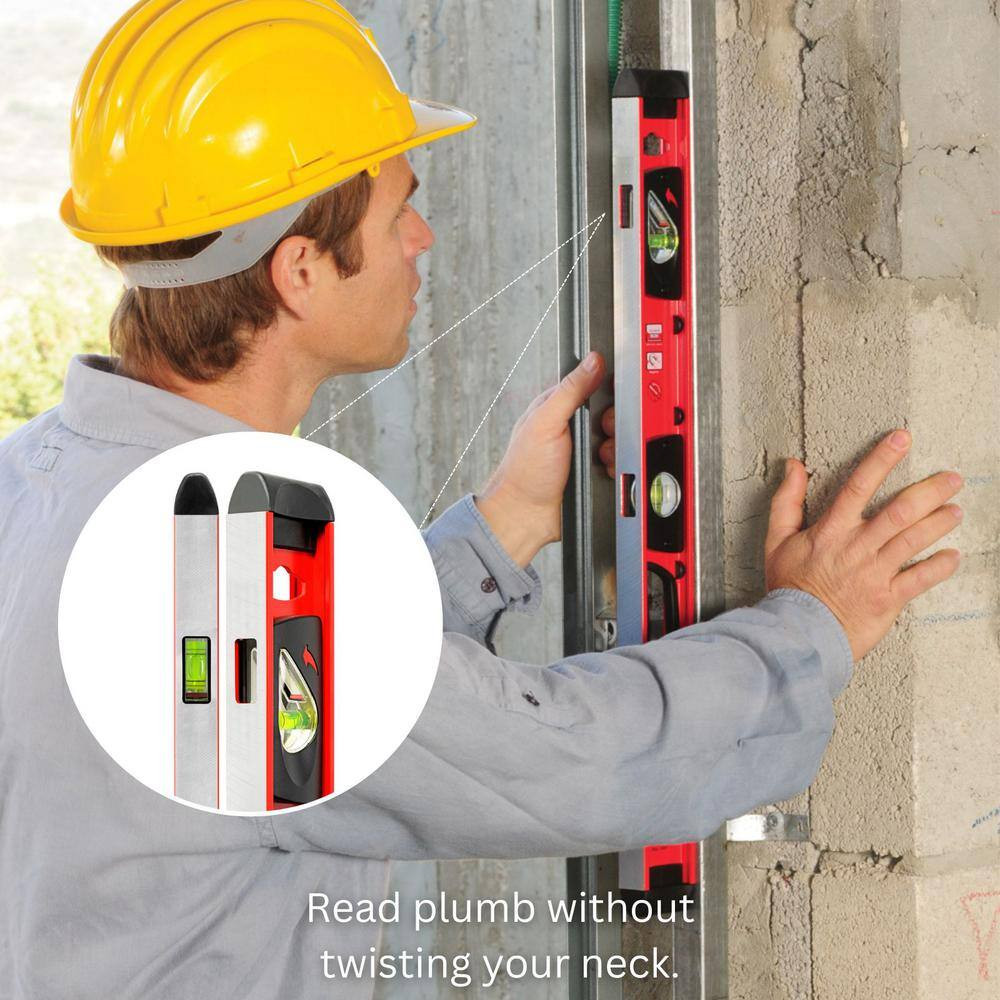72 In. Aluminum I-Beam with Plumb Site