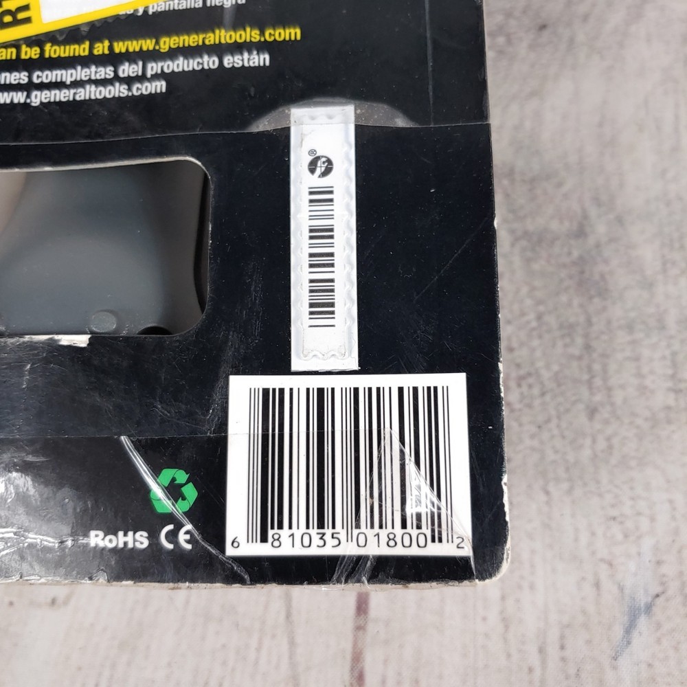 General MM9 Combo Moisture Meter Detect Pin + Pinless Type Mold Detection - OPEN