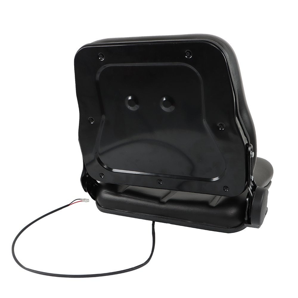 Universal Forklift Seat Fold Down Tractor Seat with Adjustable Angle Back Switch