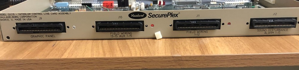 RAULAND DIC15 INTERCOM CONTROL CARD