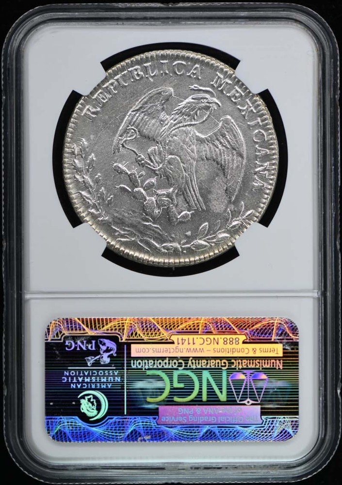 1862CA JC MEXICO 8R NGC MS62