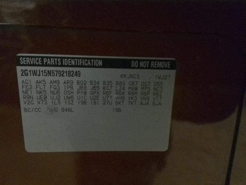 Radiator Core Support Thru 4/26/07 Fits 06-07 IMPALA 10197518