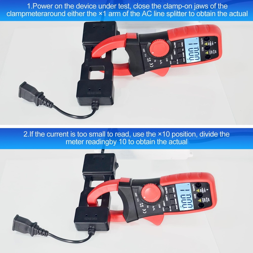 AC Current Line Splitter,Line Splitter 25.4 x mm (1/1 inch), AP-7400A