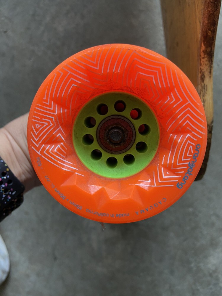 Loaded Flex 2 Longboard with (Basically new) Orangatang Wheels