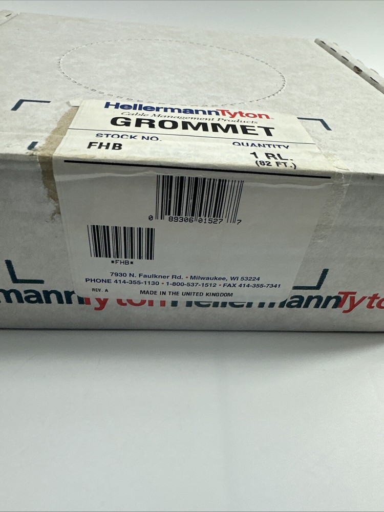 HELLERMANNTYTON FHB Grommet Natural, 82ft