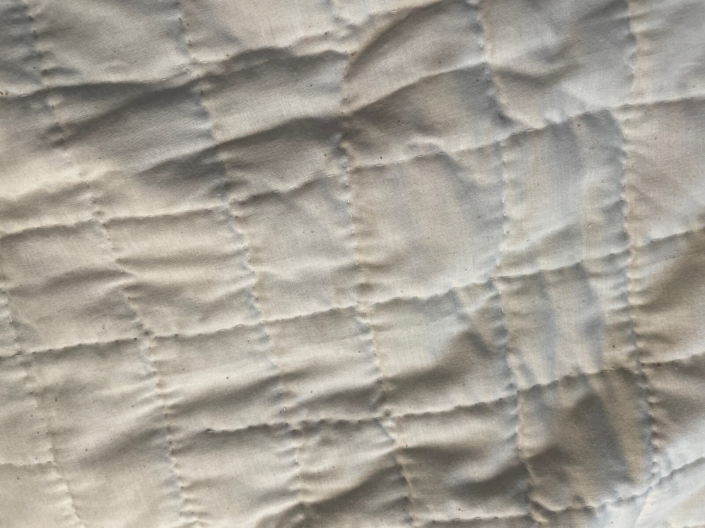 100% Cotton New Handmade Patchwork Quilt–Vintage-Patchwork 73"x62" Needs Border