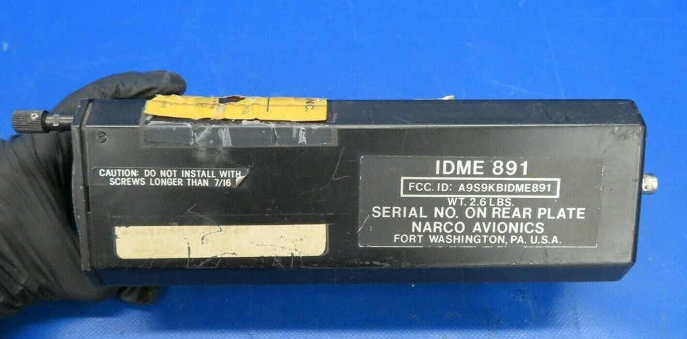 NARCO Avionics IDME 891 VOR LOC Glideslope Marker Beacon Indicator (0120-53)