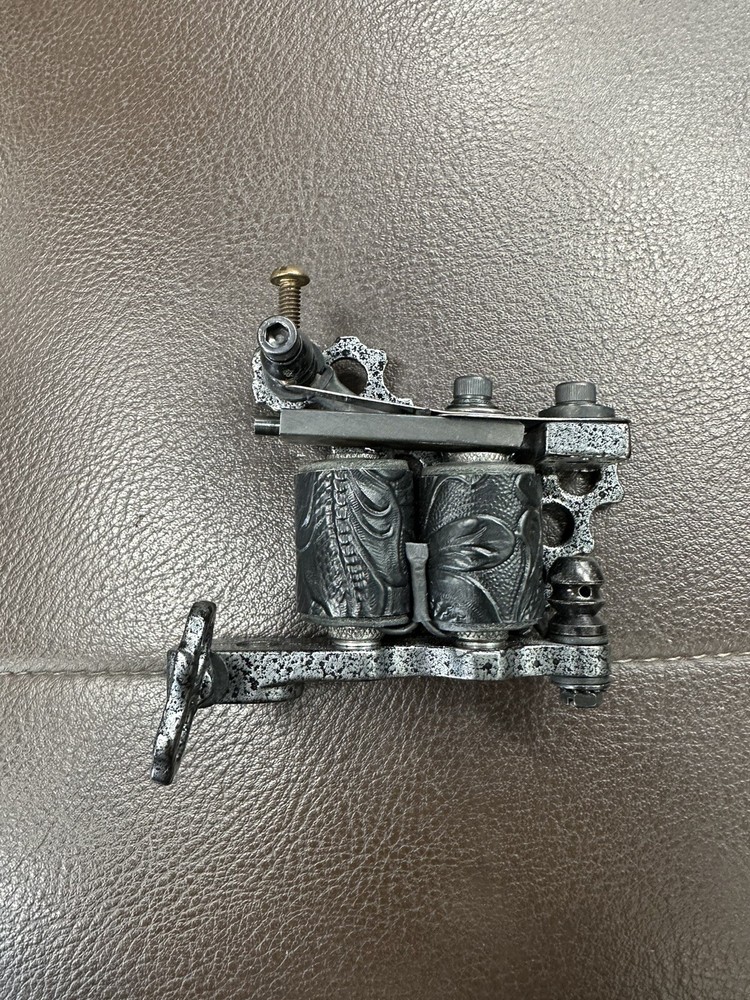 Professional Handmade Tattoo Machine Black Frost Packer
