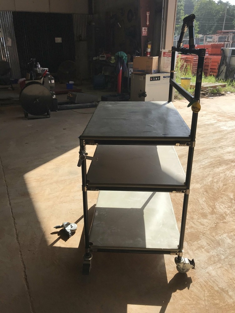 Used Creform Adjustable Modular Warehouse Work Station - 36" X 63" X 24"