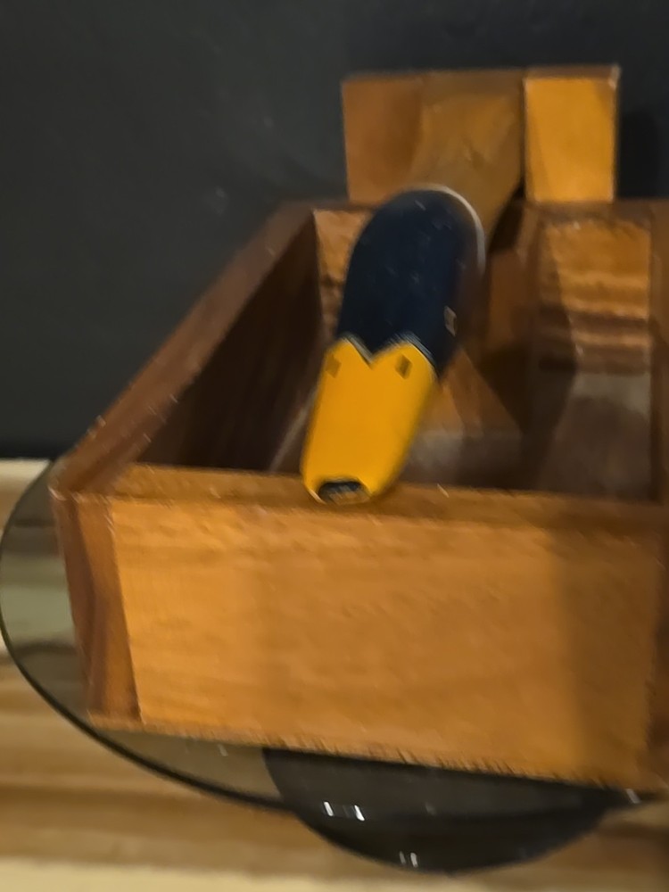 Vintage Wooden Home Decorative Duck Nutcracker Rustic Box